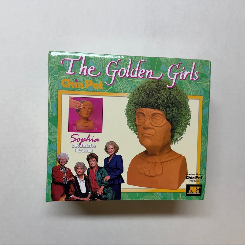 The Golden‎ Girls Chia Pet Sophia Terracotta From Joseph Enterprises
